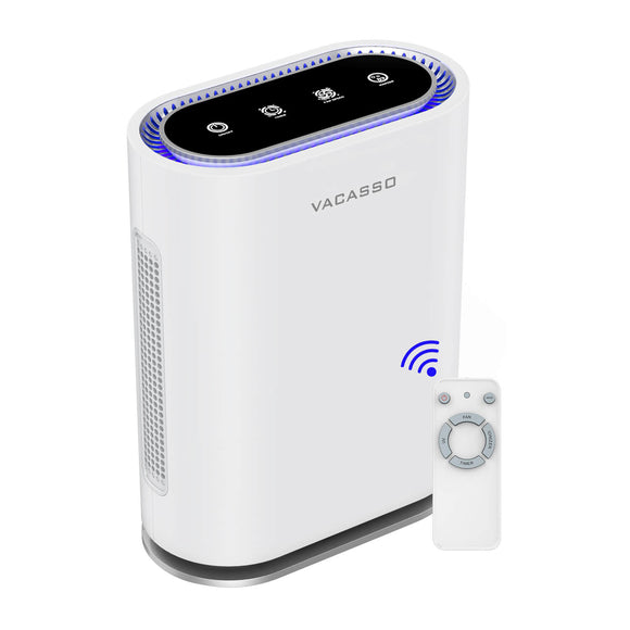 VACASSO True HEPA Air Purifier - UV Light Sanitizer & Ionizer for Home, Up to 540 sq ft Large Room